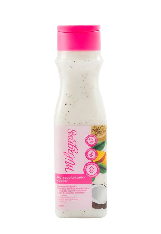 Tratamiento Bio Repolarizador Capilar Milagros 450ML