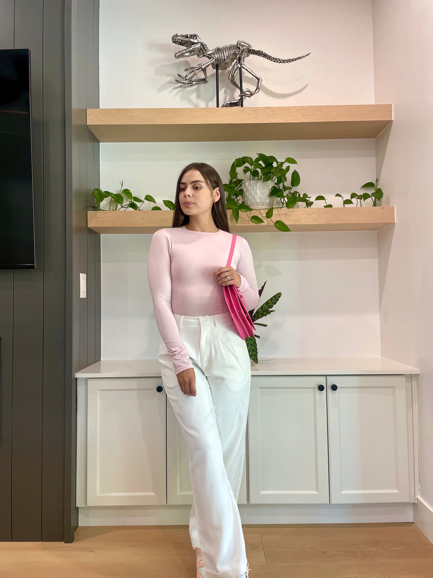 Traje de cuerpo rosa Bora Blush