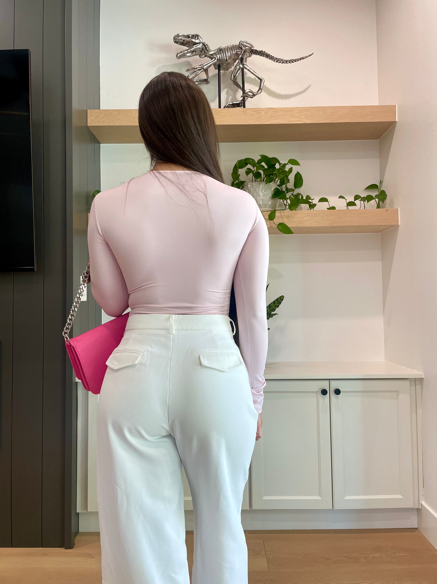 Traje de cuerpo rosa Bora Blush