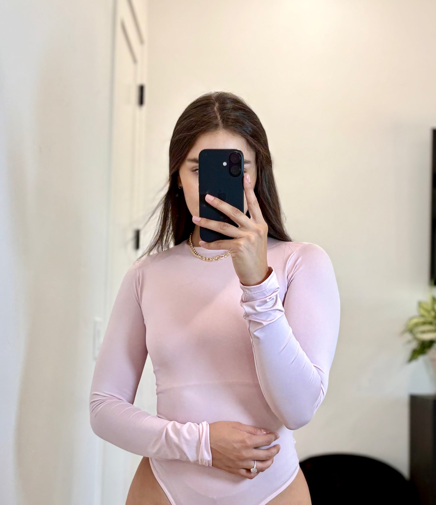 Traje de cuerpo rosa Bora Blush