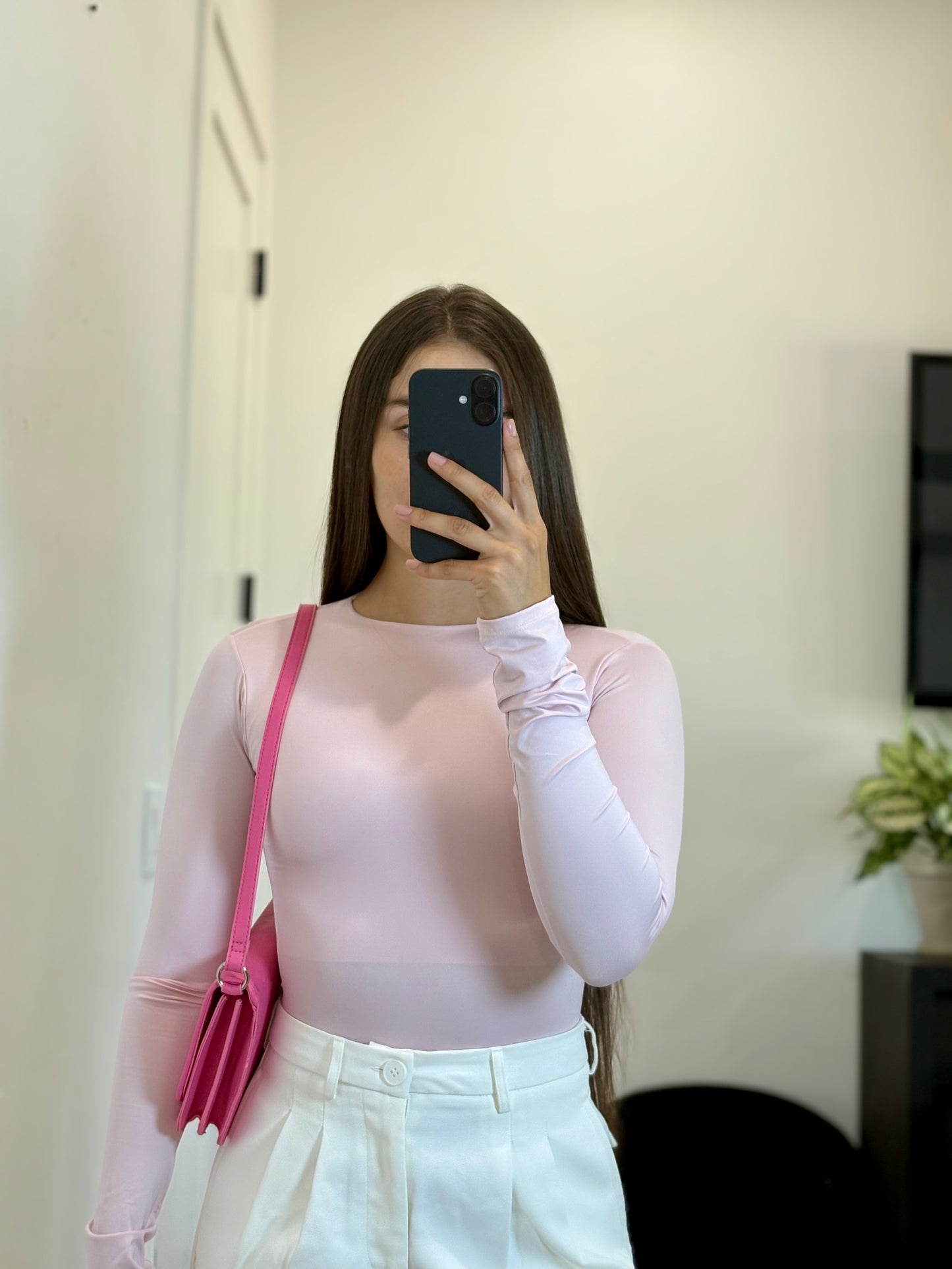 Traje de cuerpo rosa Bora Blush