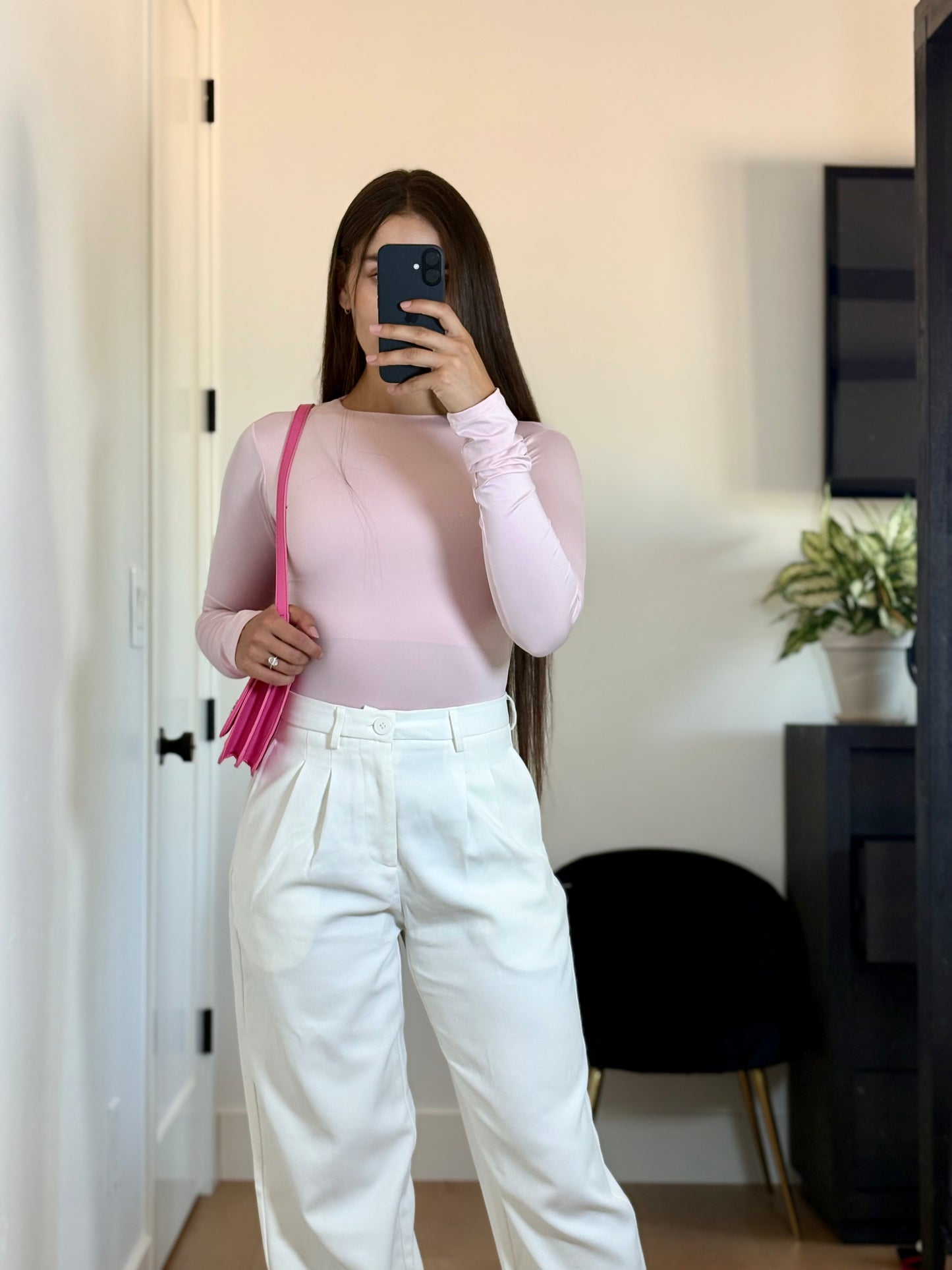 Traje de cuerpo rosa Bora Blush