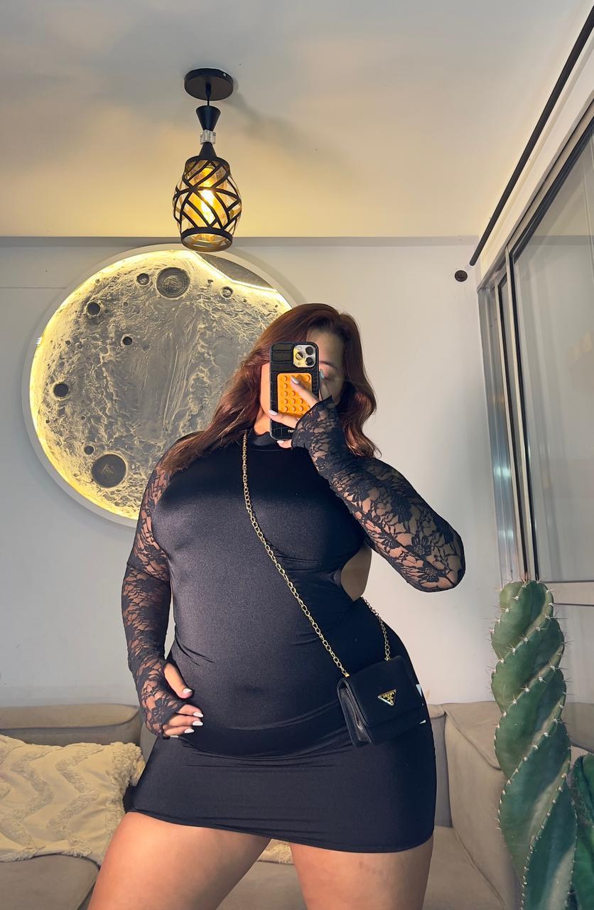 Vestido Luna con Encaje